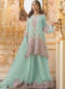 Fabulous Maroon Tapeta Silk Designer Anarkali Suit