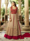 Drashti Dhami Black Embroidered Wedding Wear Floor Length Anarkali Suit