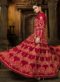 Beige Silk Wedding Wear Floor Length Anarkali Pakeeza