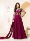 Drashti Dhami Beige Embroidered Wedding Wear Gown Style Anarkali Suit