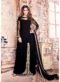 Black Georgette Gown Style Designer Party Wear Anarkali Suit