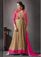 Pink Lycra Resham Work Designer Party Wear Anarkali Suit
