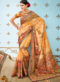 Multicolor Banarsi Silk Party & Festival Wear Digital Printed Sarees