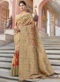 Multi Silk Designer Printed Party Wear Saree