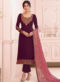Elegant Rama Georgette Party Wear Designer Salwar Kameez