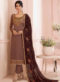 Beautiful Mustared Georgette Party Wear Designer Salwar Kameez