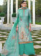 Majestic Maroon Georgette Designer Embroidered Work Anarkali Suit