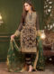 Splendid Green Net Heavy Embroidered Work Designer Anarkali Suit