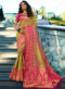 Rani Banarasi Silk Designer Wedding Saree