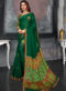 Superb Beige Designer Chiffon Casual Wear Printed Saree