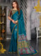 Wonderful Magenta Designer Chiffon Casual Wear Printed Saree