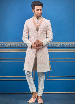 Readymade Heavy Wedding Wear Sherwani