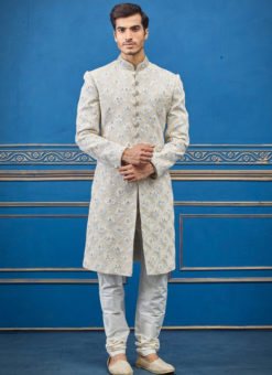 Readymade Heavy Wedding Wear Sherwani