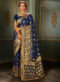 Amazing Maroon Banarasi Silk Zari Weaving Wedding Saree