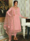 Brown Jacquard Zari And Embroidered Work Designer Salwar Suit