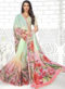 Classy Teal Silk Zari Weaving Wedding Wear Saree