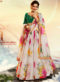 Wonderful Peach Banarasi Silk Zari Weaving Designer Wedding Saree