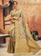 Classic Blue Silk Zari Weaving Traditional Designer Saree