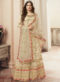 Partywear Designer Embroidery Musterd Dola Jaquard Plazzo Suit