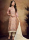 Off White Chanderi Silk Kalamkari Print Designer Salwar Suit
