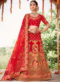 Heavy Designer Bridal Wedding Wear Silk Lehenga Choli