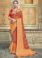 Yellow Banarasi Silk Designer Wedding Saree