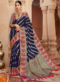 Charming Silk Zari Weaving Wedding Designer Saree