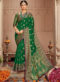 Jazzy Grey Silk Zari Weaving Wedding Designer Saree