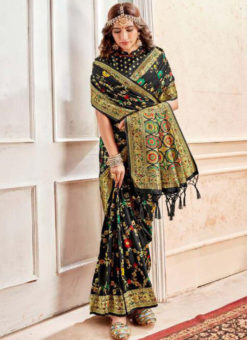 Latest Banarasi Silk Wedding Wear Designer Saree