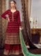 Party Wear Georgette Embroidered Work Designer Palazzo Suit