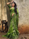Graceful Green Art Silk Bandhani Print Traditional Saree