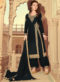 Magenta Embroidered Work Faux Georgette Designer Salwar Suit