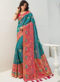 Vrindavan Rani Pink Silk Zari Weaving And Tassel Wedding Wear Saree