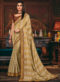 Beautiful Satin Silk Mehendi Green Lace Border Designer Saree