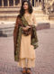 Maroon Chiffon Designer Embroidered Work Salwar Suit