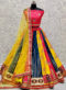 Katiyawadi Embroidery And Mirror Work Designer Wedding Lehenga Choli
