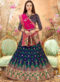 Rama Designer Zari Weaving Wedding Banarasi Silk Lehenga Choli