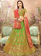 Wine Zari Weaving Designer Banarasi Silk Wedding Lehenga Choli