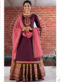 Pink Banarasi Silk Designer Zari Weaving Wedding Lehenga Choli