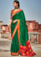 Pink Heavy Zari Weaving Thread Work Wedding Designer Saree