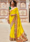 Beige Heavy Zari Weaving Thread Work Wedding Designer Saree