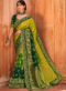 Designer Silk Zari Weaving And Lace Border Party Wear Saree