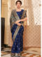 Pink Banarasi Silk Thread Weaving Bridal Wear Saree