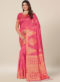 Gold Designer Silk Thread Work Wedding Saree