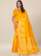 Pink Designer Silk Thread Work Wedding Saree