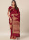 Gold Designer Silk Thread Work Wedding Saree