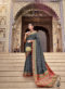 Elegant Peach Soft Silk Designer Weaving Border And Pallu Saree
