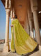 Green Dola Silk Zari Weaving Wedding Saree