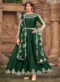 Maroon Super Silk Embroidered Work Designer Ankle Length Anarkali Salwar Kameez