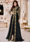 Shamita Shetty Maroon Designer Embroidered Work Party Wear Georgette Anarkali Suit